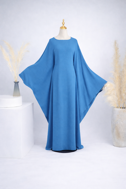 Blooms Adjustable Batwing Maxi Abaya Dress